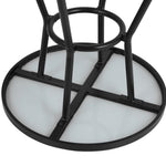 Table ronde d'extérieur Marston Bolero noire 700mm — DX986