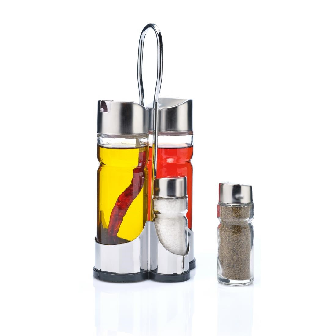 Ménagère 3 pièces sel poivre moutarde Paris Comas — DY414