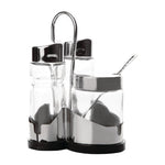 Ménagère 3 pièces sel poivre moutarde Paris Comas — DY414