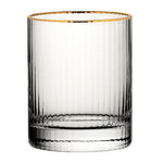 Verres à whisky bord doré Hayworth Utopia 325 ml (lot de 6) — DZ444