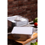 Couvercles Fiesta Recyclable pour barquettes aluminium profondes/peu profondes (lot de 200) — DZ894