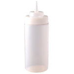 Distributeur de sauce à col large Vogue 454ml transparent — E092