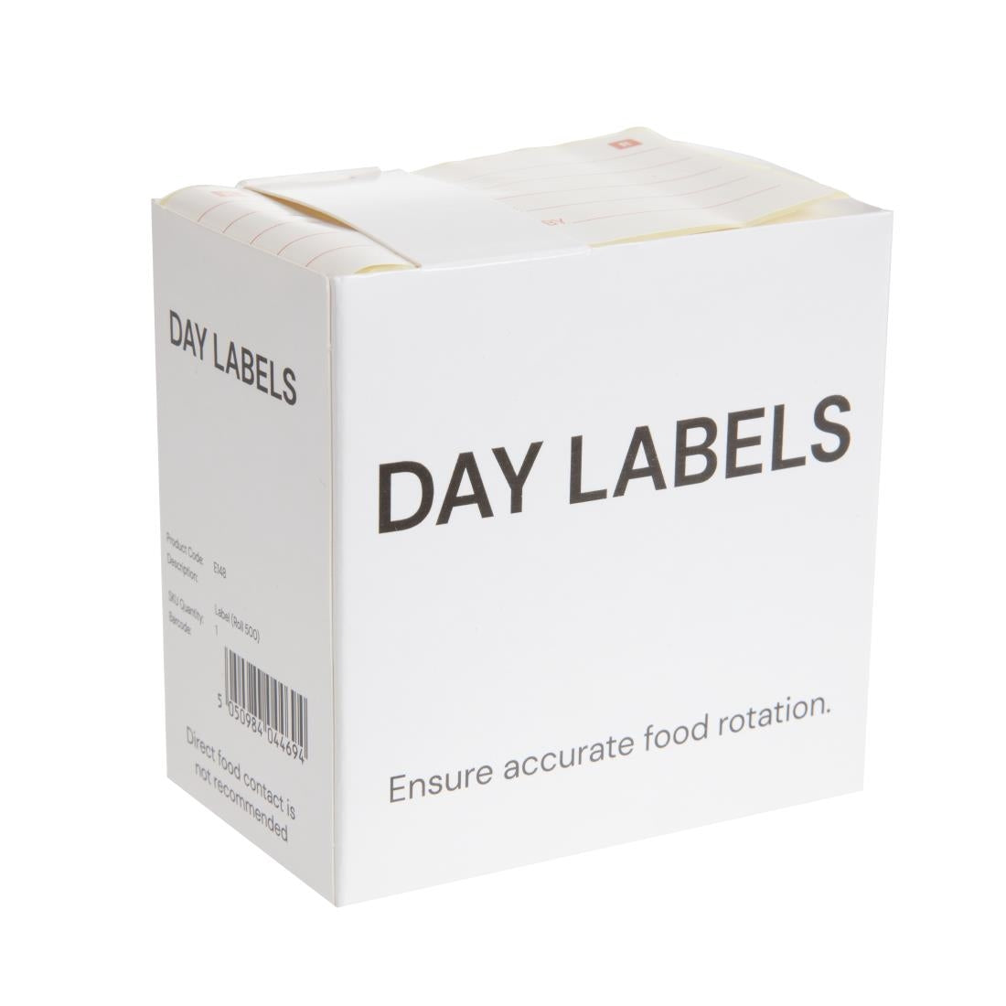 Etiquettes pour produits préparés Hygiplas (lot de 500) — E148