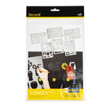 Kit de pochoirs Securit — E287
