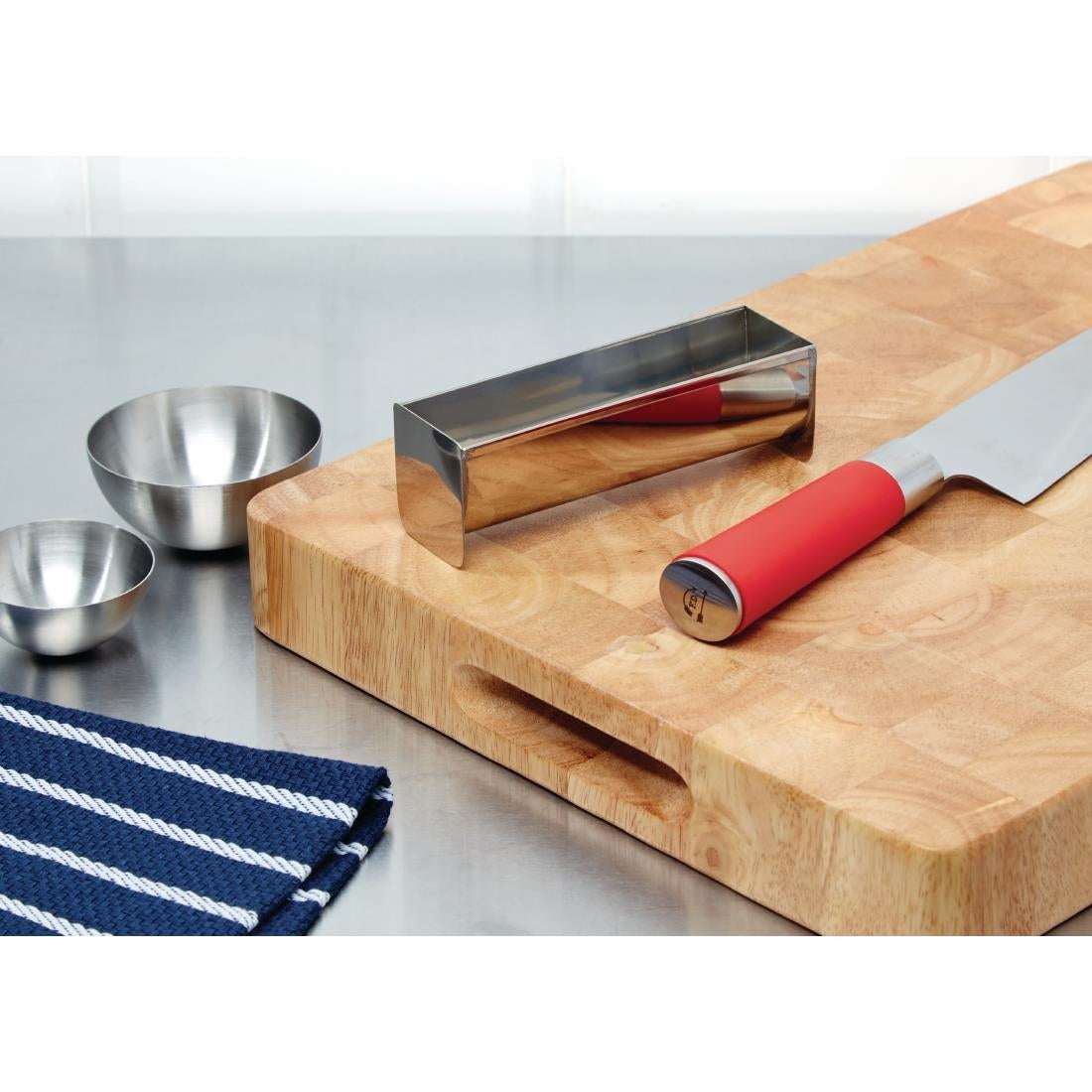Moule à terrine en acier inoxydable Vogue forme de U 135mm — E589