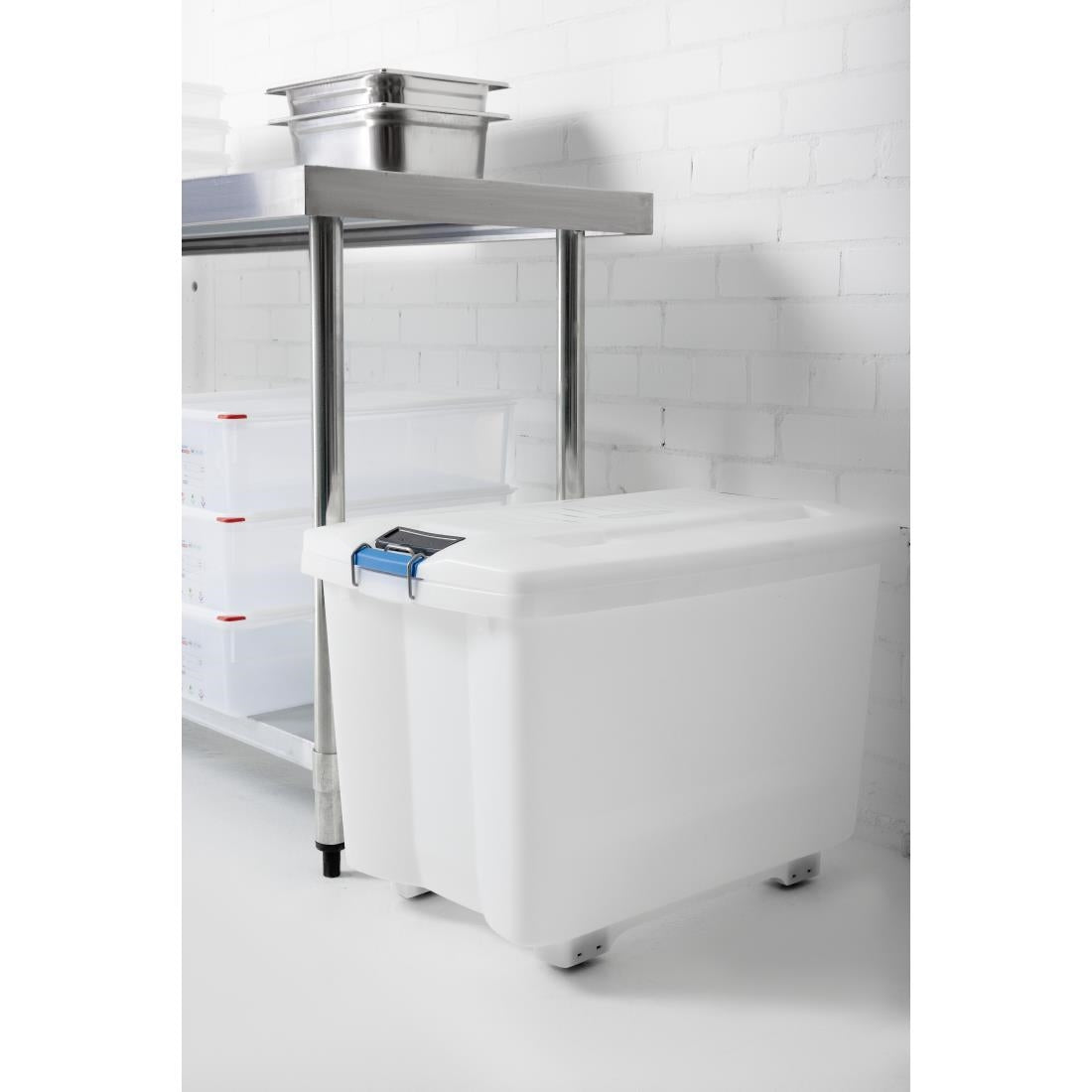 Conteneur alimentaire mobile Araven 90L — E695