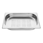 Bac inox perforé Vogue GN 1/2 40mm  — E698