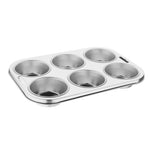 Plaque de 6 moules à muffins profonds Vogue — E714