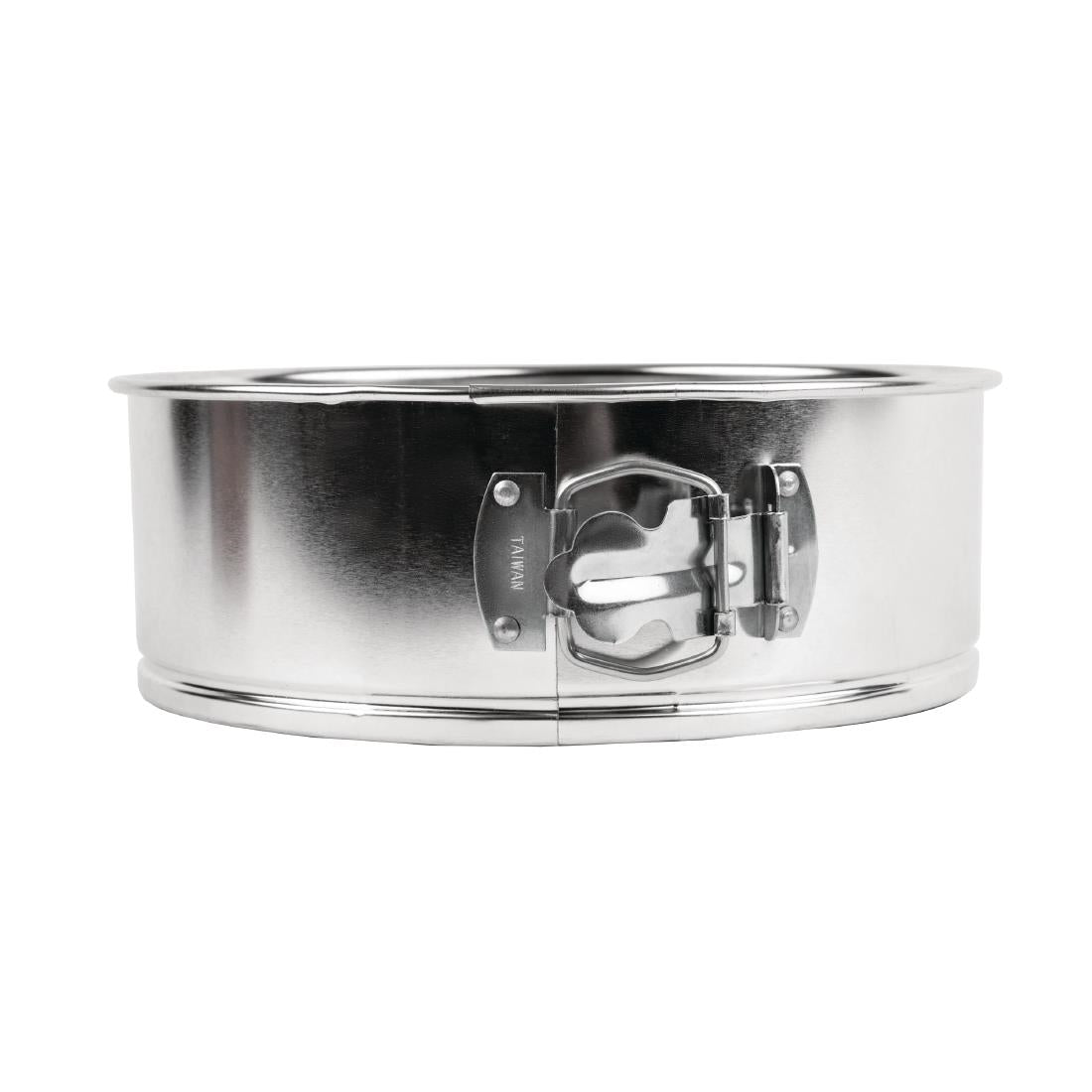 Moule rond à charnière en fer blanc Vogue 200mm — E845