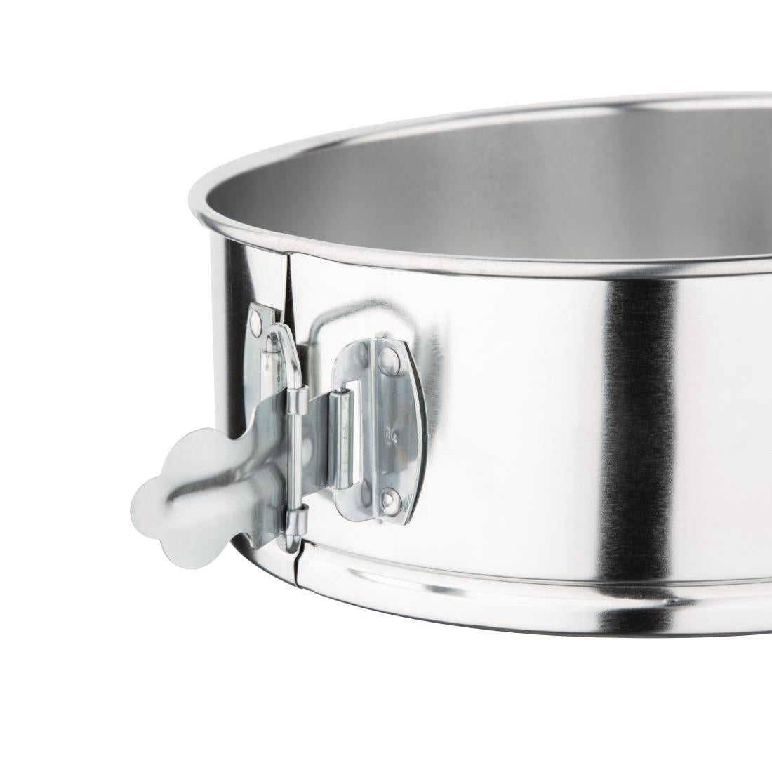 Moule rond à charnière en fer blanc Vogue 200mm — E845