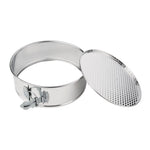Moule rond à charnière en fer blanc Vogue 200mm — E845