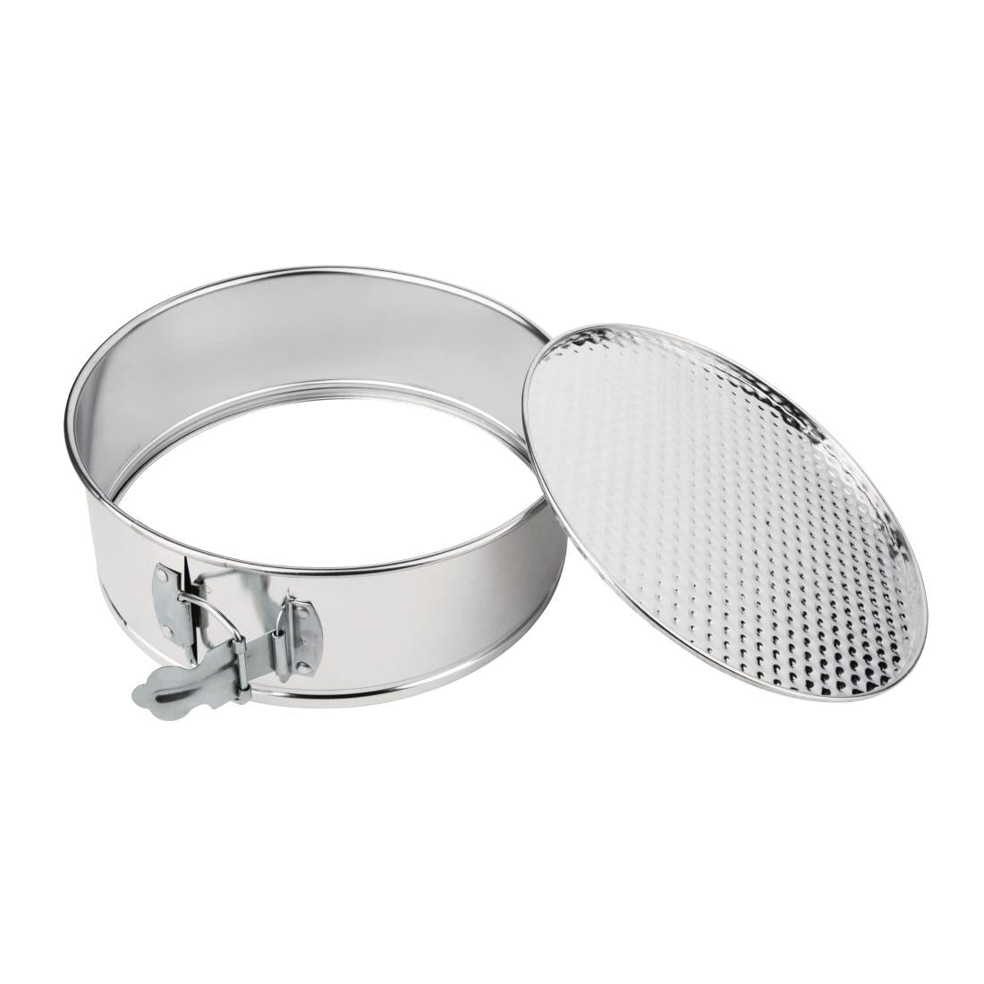 Moule rond à charnière en fer blanc Vogue 200mm — E845