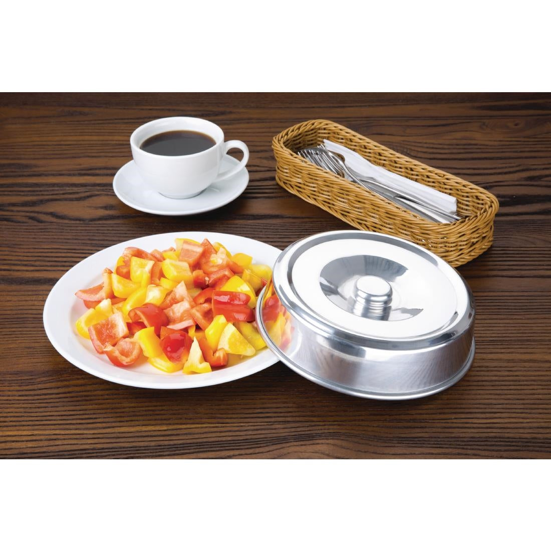 Couvre-assiette en aluminium Vogue — E893