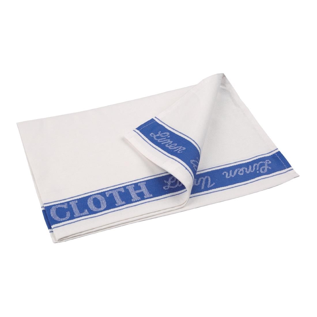 Essuie-verres Vogue bleus — E911