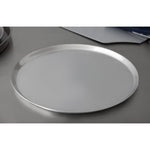 Plaque à pizza profonde en aluminium 15x305mm — F006