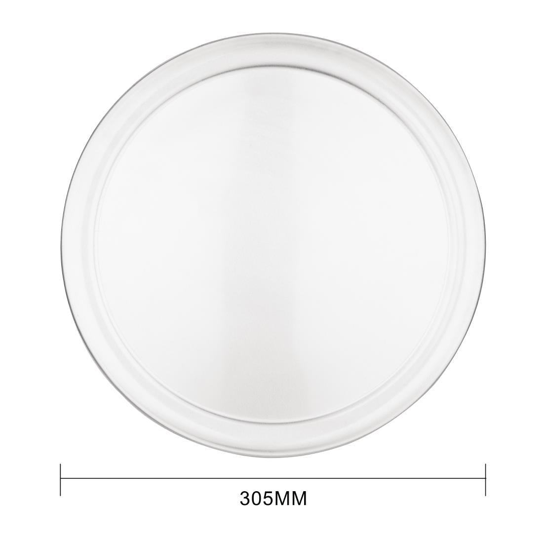 Plaque à pizza en aluminium trempé Vogue 30,5 cm — F008