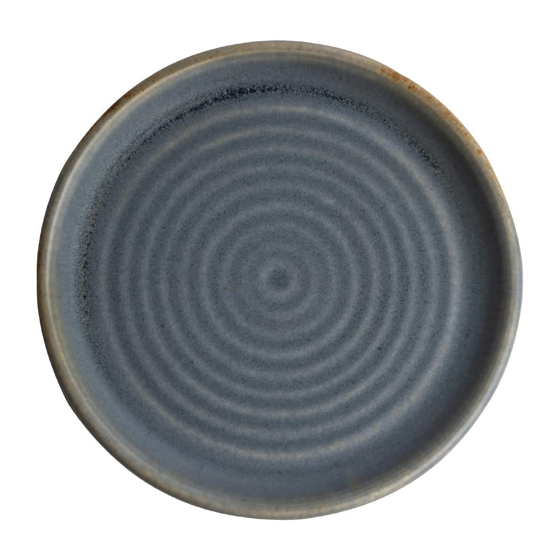 Assiettes plates granit bleu Olympia Canvas 180mm (lot de 6) — FA302