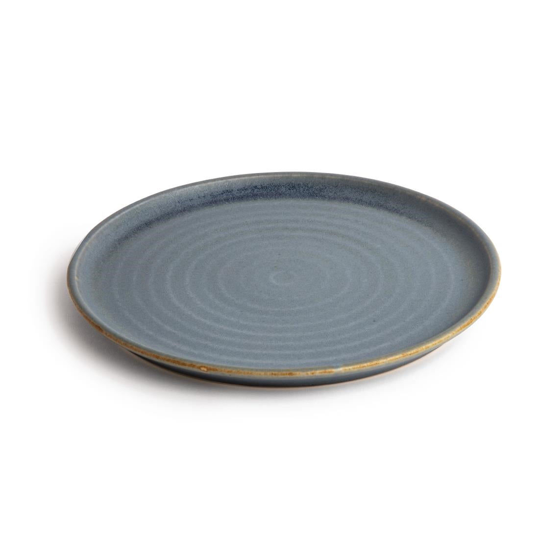 Assiettes plates granit bleu Olympia Canvas 265mm (lot de 6) — FA303