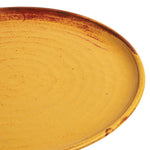 Assiettes plates terre de sienne Olympia Canvas 265mm (lot de 6) — FA310