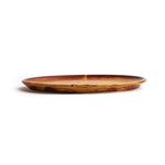 Assiettes plates terre de sienne Olympia Canvas 265mm (lot de 6) — FA310
