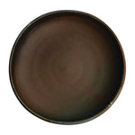 Assiettes creuses calottes vert bronze Olympia Canvas 230mm (lot de 6) — FA327