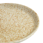 Assiettes plates beige moucheté Olympia Canvas 180mm (lot de 6) — FA337