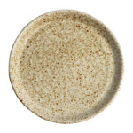Assiettes plates beige moucheté Olympia Canvas 180mm (lot de 6) — FA337