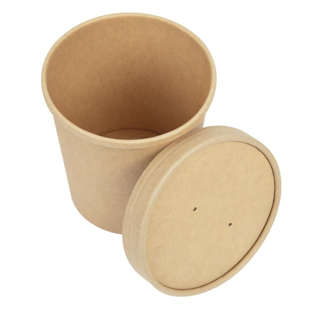 Bols à soupe kraft micro-ondables recyclables Colpac 450ml (lot de 500) — FA370