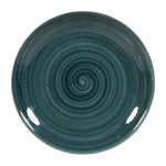 Assiettes rondes Churchill Stonecast Patina Rustic Teal 165mm (Lot de 12) — FA593