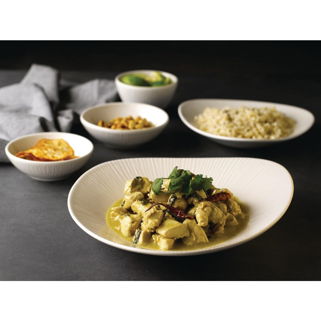 Pots à sauce Churchill Bamboo 110ml (Lot de 12) — FA637