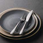 Assiettes rondes Churchill Stonecast Peppercorn Grey 165mm (Lot de 12) — DK555