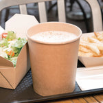 Pots à soupe compostables en PLA Fiesta Compostable 910ml (lot de 500) — FB168