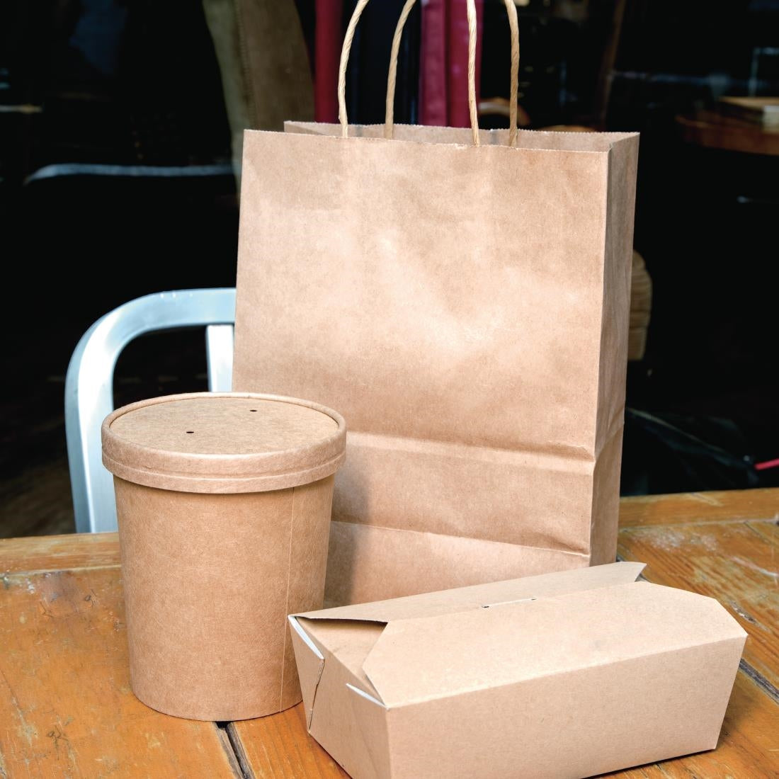 Pots à soupe compostables en PLA Fiesta Compostable 910ml (lot de 500) — FB168
