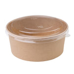 Bols salade kraft ronds Fiesta Compostable 75 cl (lot de 300) — FB197