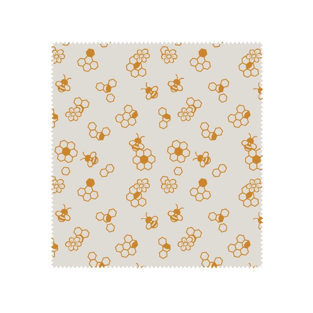 Feuilles d'emballage alimentaire à la cire d'abeille Nuts taille S (lot de 10) — FB427