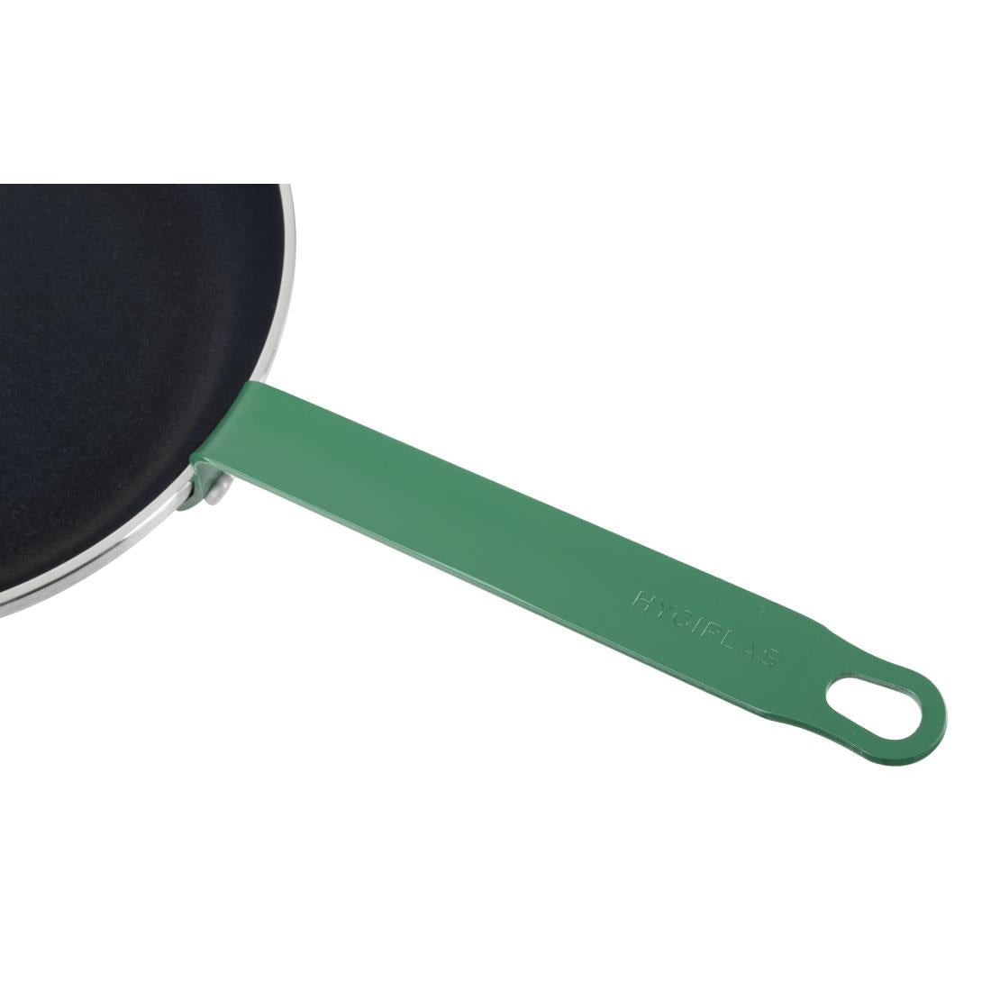 Poêle en aluminium antiadhésive Hygiplas Teflon Platinum Plus 280mm verte — HT963