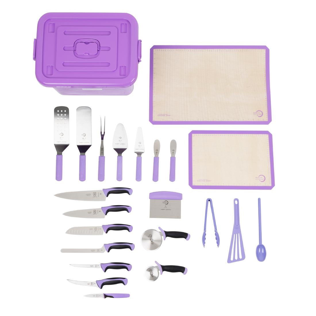 Kit anti allergènes violet Mercer Culinary — FB522