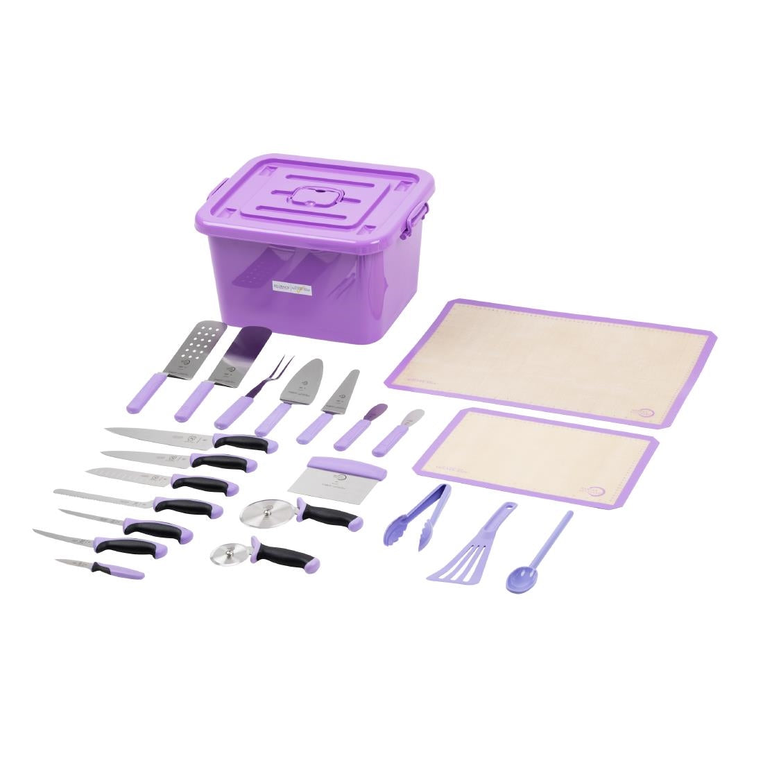 Kit anti allergènes violet Mercer Culinary — FB522