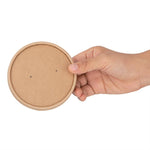 Couvercles en papier pour pots à soupe Fiesta Compostable 98mm (lot de 500) — FB556