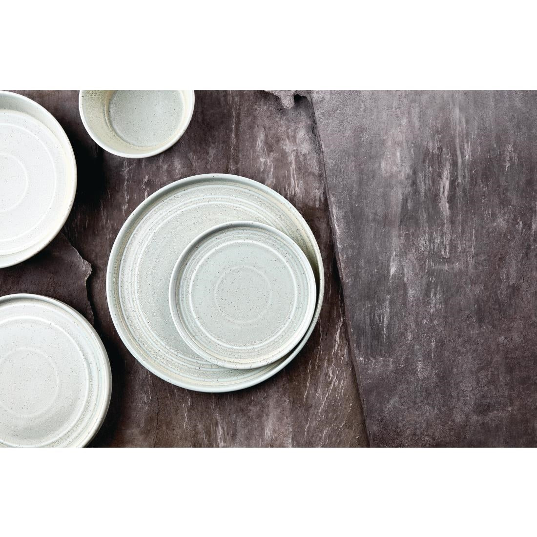 Assiette Plate Vert Printanier Olympia Cavolo 27cm (lot de 4) — FB564
