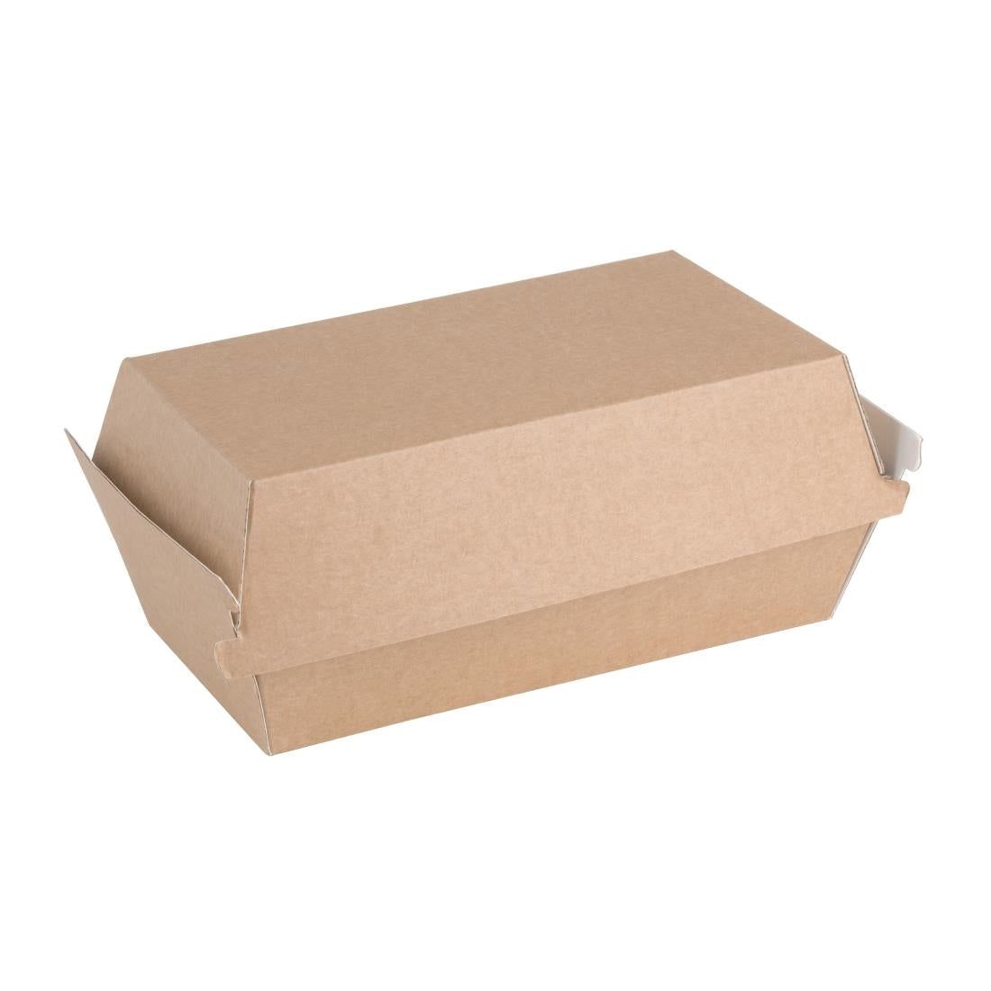Petites boîtes kraft avec couvercle à charnière compostables Fiesta Compostable 172mm (lot de 200) — FB666