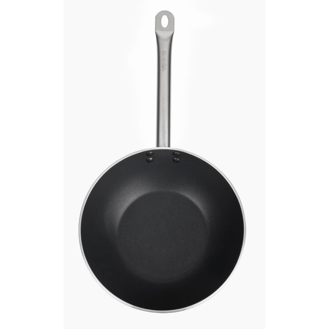 Wok aluminium antiadhesif induction Vogue Teflon Platinum Plus 300mm — FB690