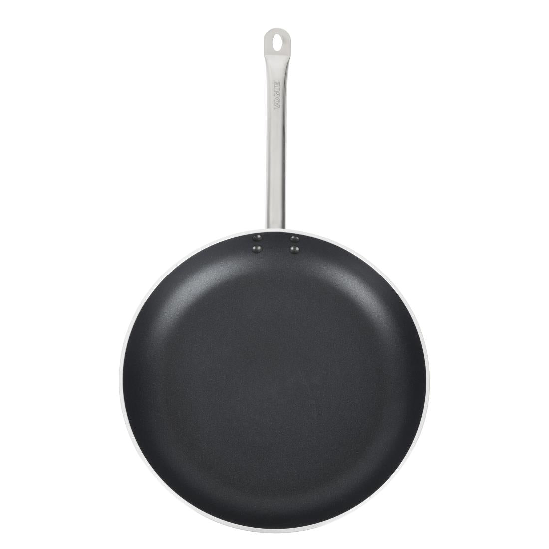 Poêle antiadhésive induction en aluminium et téflon Vogue 400mm — FB694