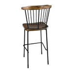 Tabourets hauts Scandi Bolero noirs (lot de 2) — FB873