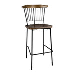 Tabourets hauts Scandi Bolero noirs (lot de 2) — FB873