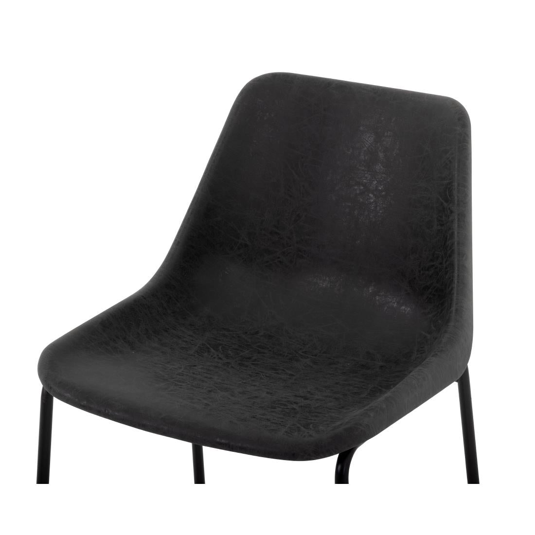 Tabouret haut Bolero Rodeo noir — FB883