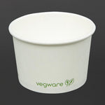 Pots pour aliments chauds compostables Vegware 110ml (lot de 1000) — FC896
