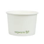 Pots pour aliments chauds compostables Vegware 110ml (lot de 1000) — FC896