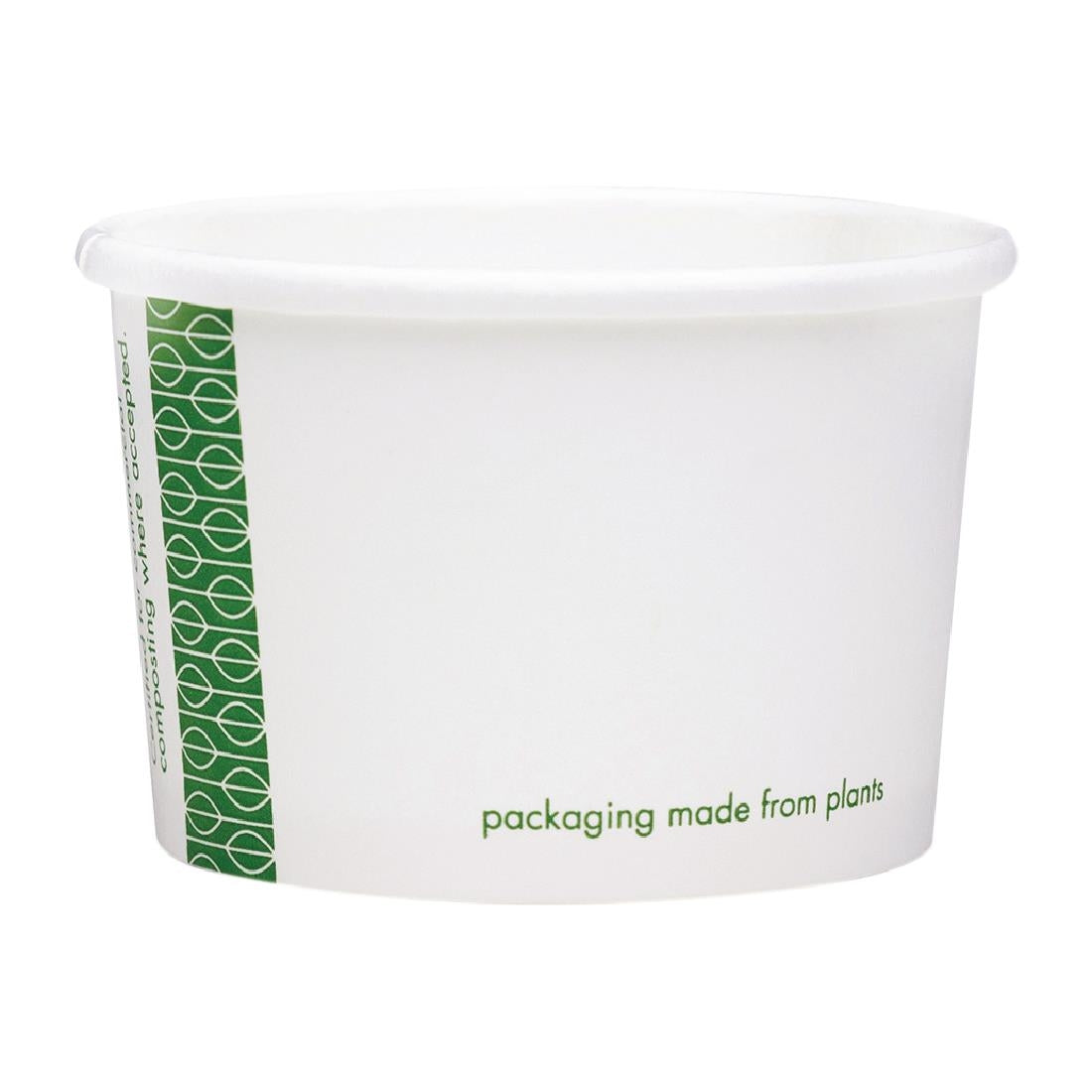 Pots pour aliments chauds compostables Vegware 110ml (lot de 1000) — FC896