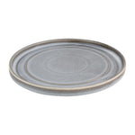 Assiettes plates rondes Olympia Cavolo anthracite 220mm (lot de 4) — FD921